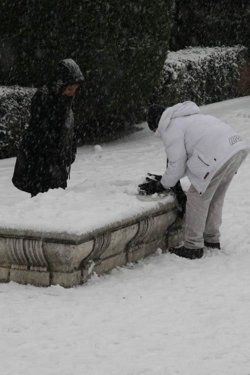 Ocho provincias del centro y este peninsular en alerta naranja por riesgo importante de nieve