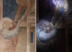 Los rayos ultravioleta descubren un Giotto 