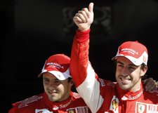 Alonso le da una pole a Ferrari treinta carreras después