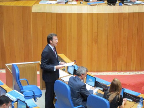 Feijóo revela un pacto para que NCG Banco se comprometa en sus estatutos con la economía gallega