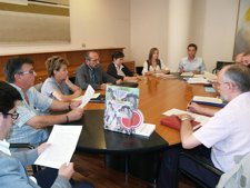 Comisión De La DPH Que Ha Decidido Distinguir A Adell Y García      