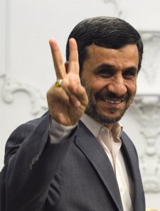 El Presidente Iraní, Mahmud Ahmadineyad