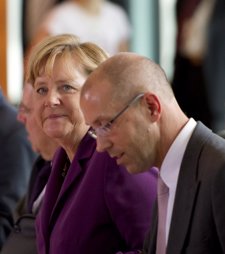 Jörg Asmussen Junto A Angela Merkel