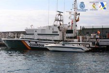Embarcación Intervenida En La Operación Contra Droga En Adra