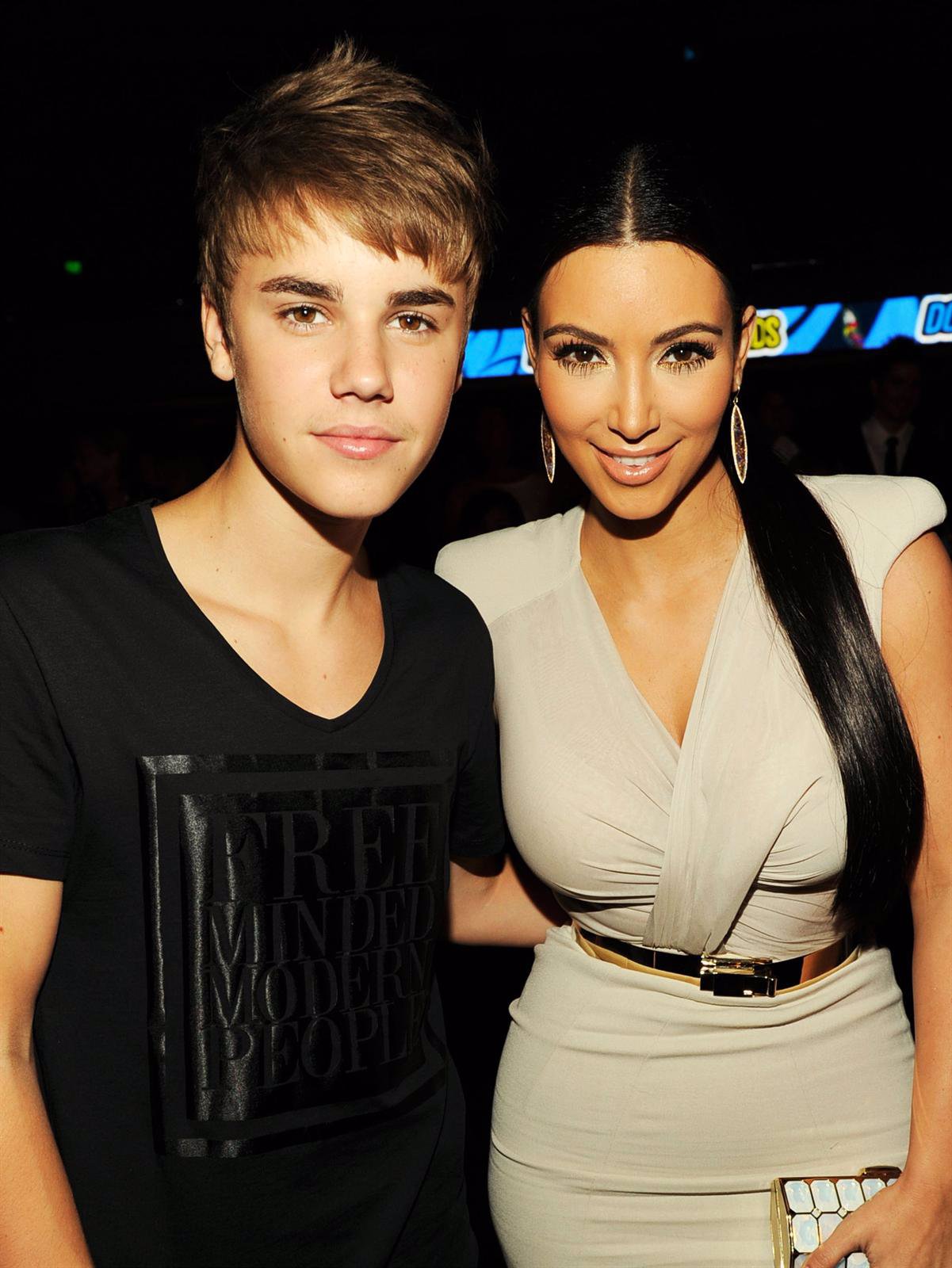 Posado De Justin Bieber Y Kim Kardashian Juntos 