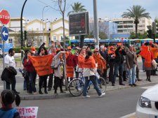 Una De Las Concentraciones De Empleados Públicos En Córdoba