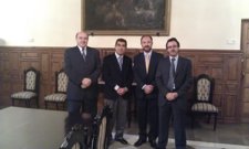 Representantes De API Con El Presidente Del TSJA