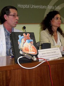 Implante corazon artificial en el Hospital Reina Sofia (Córdoba)