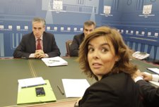 Soraya Sáez De Santamaría Y Ramón Jáuregui
