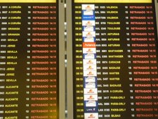 Retrasos de vuelos en Barajas