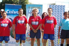 Mágico González En Un Partido Benéfico En El Salvador