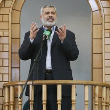 Líder del movimiento palestino Hamás, Ismail Haniyeh