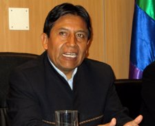 El Ministro De Asuntos Exteriores De Bolivia, David Choquehuanca