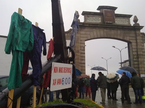 Trabajadores de Navantia denuncian los 600 empleos perdidos este año en el astillero