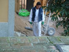 Trabajador, inmigrante, construccion, obras  