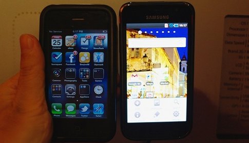 Iphone Y Samsung Galaxy S Por Liewcf CC Flickr