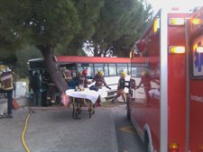Accidente Entre Dos Autobuses En La UAB