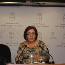 La Diputada Socialista Pilar Alonso