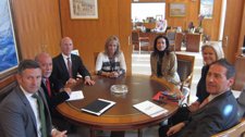 Imagen De La Reunión En El Ayuntamiento De Alicante