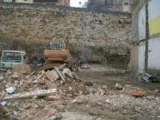 Zona De La Muralla De Zamora Donde Han Comenzado Los Trabajos