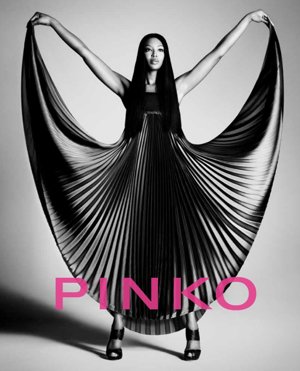 Naomi Campbell para Pinko a golpe de photoshop