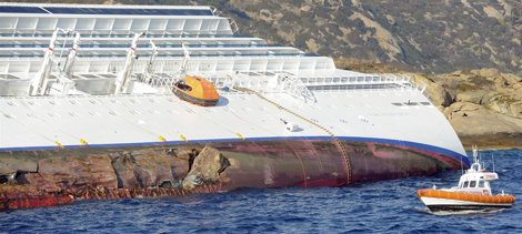 Naufragio De Un Crucero En Italia