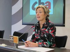 Nieves Ibeas (CHA) En La Rueda De Prensa De Hoy