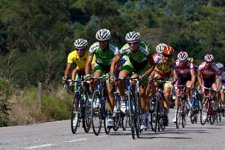 Pelotón de ciclistas