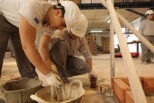Trabajadores del sector de la construcción