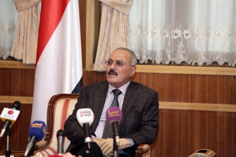 Presidente Saliente Yemení, Alí Abdulá Salé