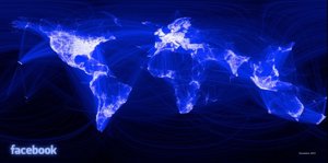 Conexiones A Través Del Mundo Con Facebook