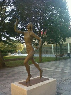Marta Domínguez no quiere inaugurar su estatua en Palencia