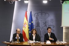  Cristóbal Montoro, Sáenz De Santamaría Y José Manuel Soria
