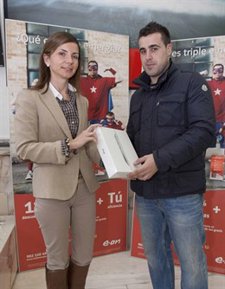 E.ON Entrega Ipad