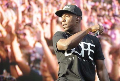El Rapero Y Productor Londinense Dizzee Rascal En Un Concierto