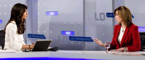 Carme Chacón, En Desayunos De TVE