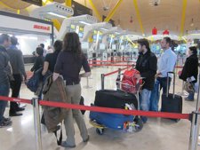 Pasajeros En Madrid-Barajas