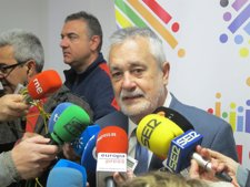 El Presidente De La Junta De Andalucía, José Antonio Griñán, En Bonares