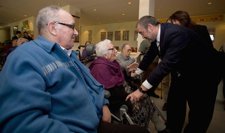 Jorge Cabré En Su Visita A Elda (Alicante)