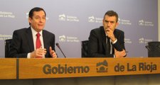 Javier Erro, Consejero De Empleo Y Luis García Del Valle, Gerente SRE
