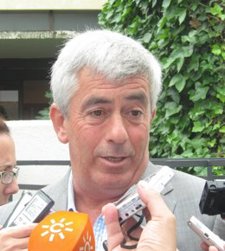 El Presidente De Frehuelva, Alberto Garrocho.