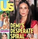Amigos de Demi Moore, preocupados por la actriz