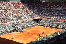 Caja Mágica con pistas de tenis