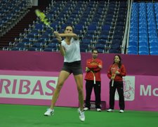 Arantxa Parra, Albert Costa Y Arantxa Sánchez Vicario
