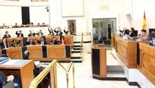 Un Momento Del Pleno De La Diputación De Alicante
