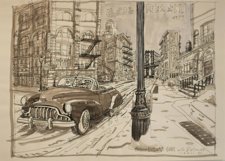 Dibujo De Mariscal Para 'Chico Y Rita'