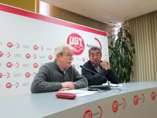 Braga (Izquierda) Y Ferrer, En La Rueda De Prensa.