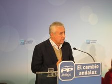 El Presidente Del PP-A, Javier Arenas