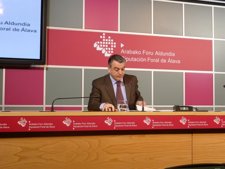 El Diputado General De Álava, Javier De Andrés.