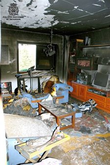 Incendio Vivienda En Santiago